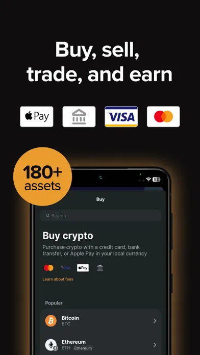 Tangkapan layar Zengo: Crypto & Bitcoin Wallet