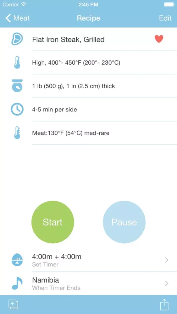 Cooking Times Screenshots
