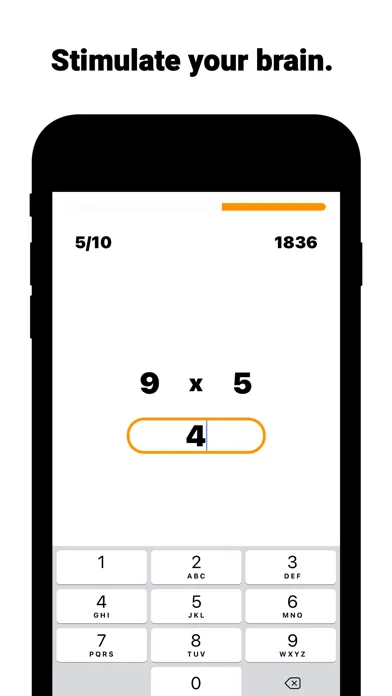 Captures d'écran de MiniMultiplication