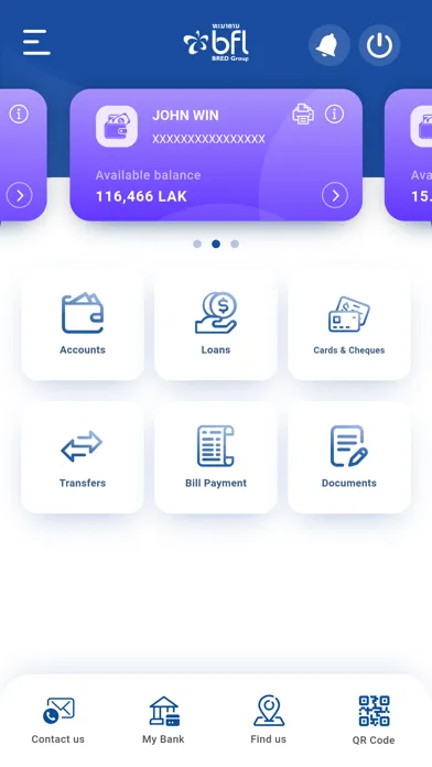 BFL Connect Screenshots