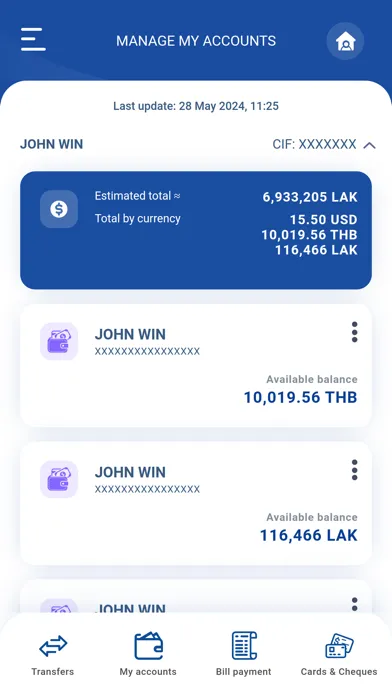 BFL Connect Screenshots