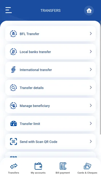 BFL Connect Screenshots