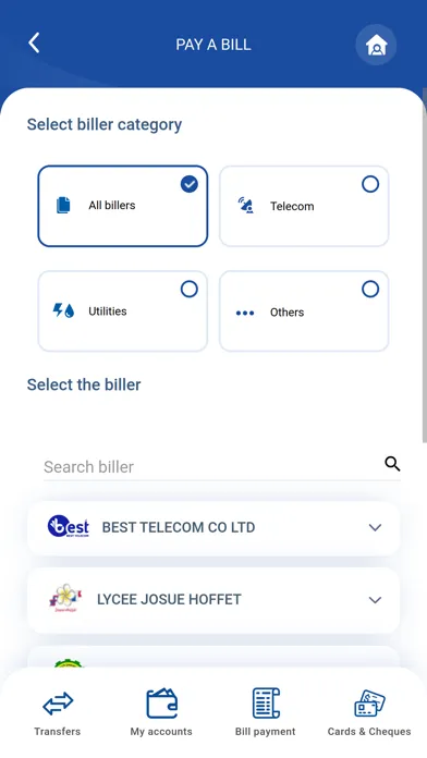 BFL Connect Screenshots