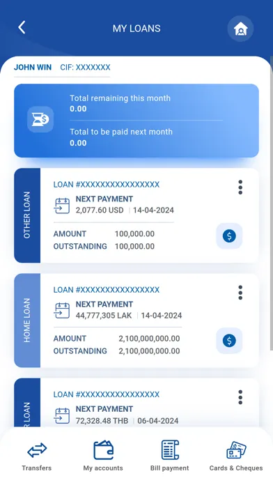 BFL Connect Screenshots