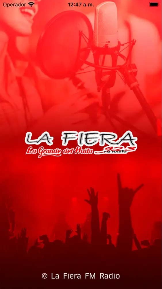 Tangkapan layar La Fiera FM Radio