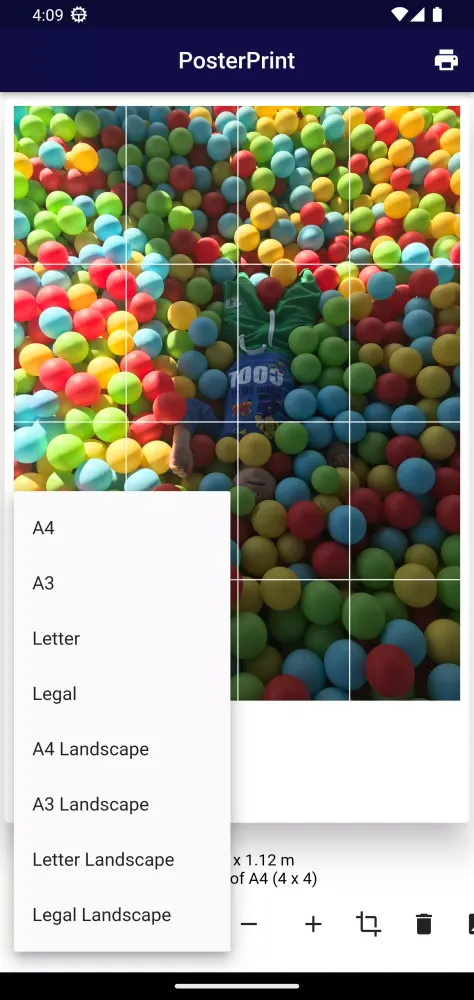 Скриншоты PosterPrint Pro