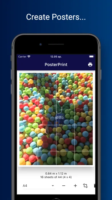 Tangkapan layar PosterPrint Pro