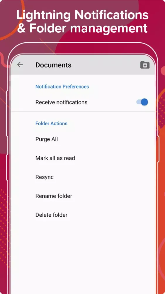 Capturas de tela do Inbox.la email