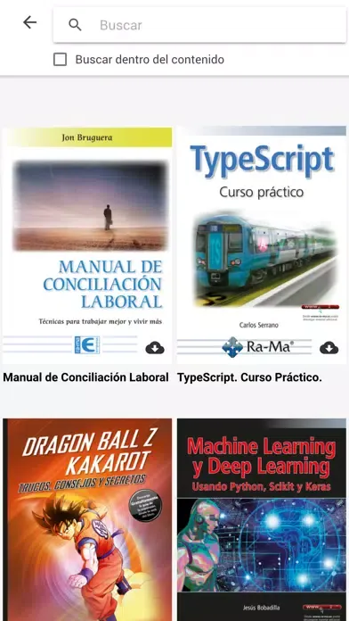 Grupo Editorial RA-MA应用截图