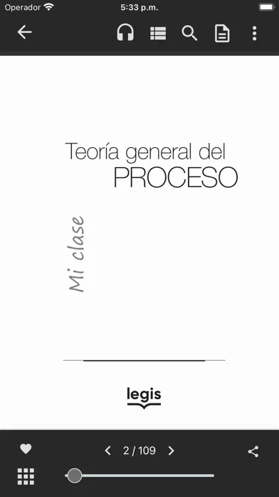 Screenshot di Libros digitales Legis