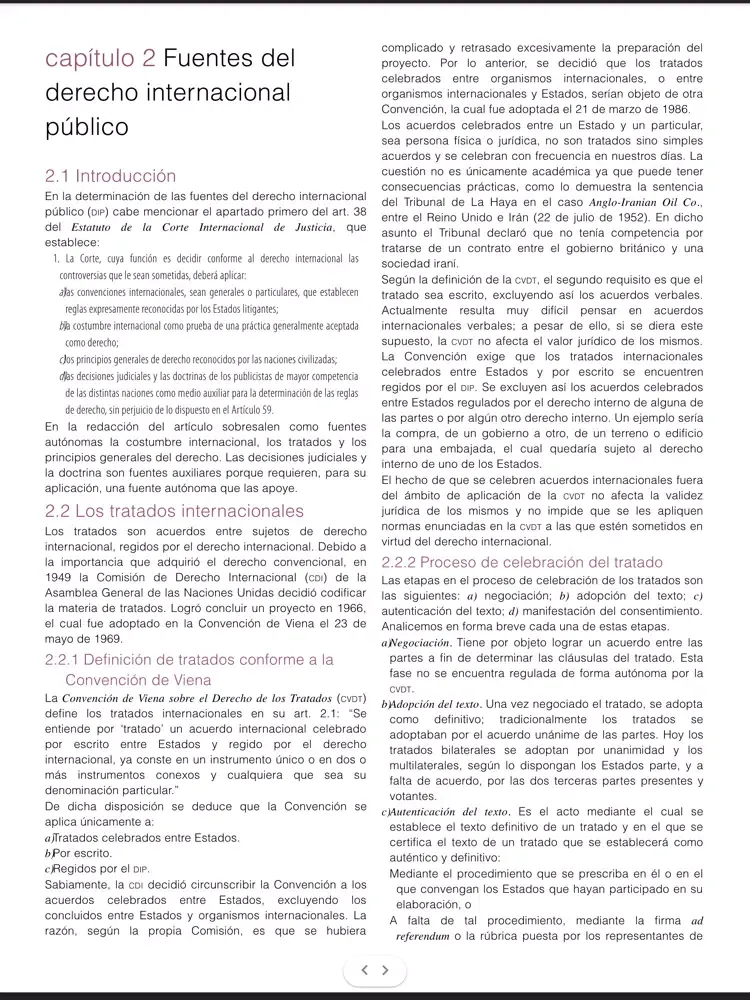 Capturas de pantalla de Oxford Derecho iPad 