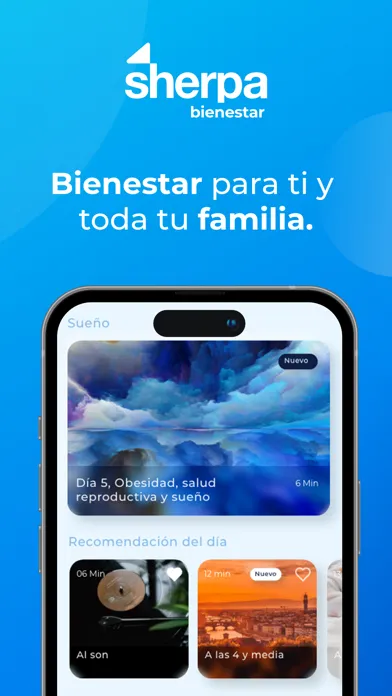Sherpa: Salud Mental y Sueño应用截图