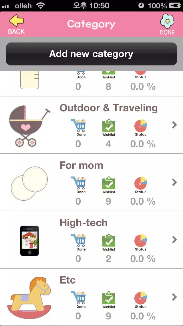 Checklist for baby birth - Prepare your labor应用截图