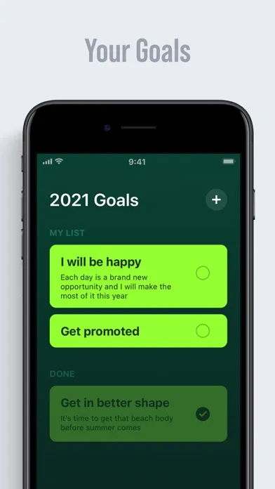 Zrzuty ekranu The Motivation App