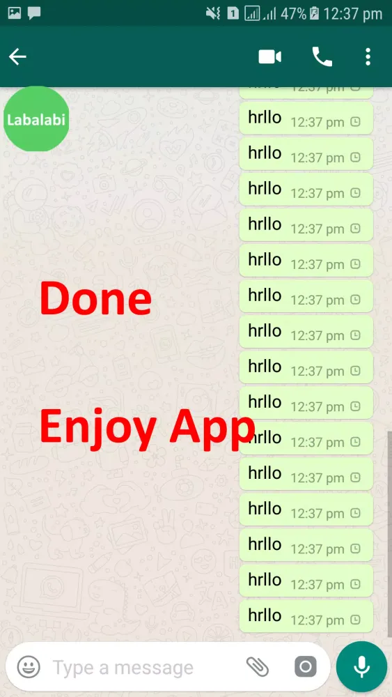 Capturas de pantalla de Labalabi For WhatsApp