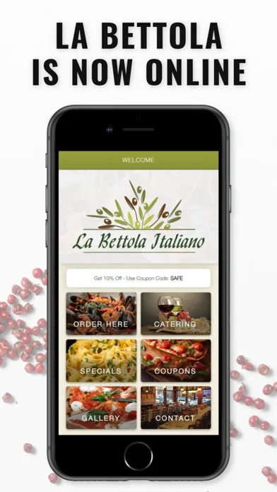Tangkapan layar La Bettola Italiano