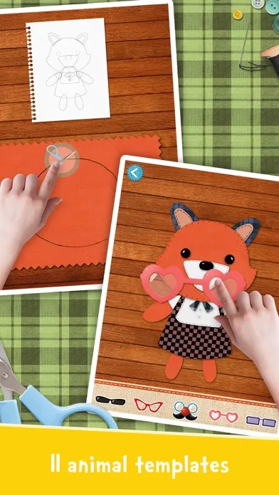 Capturas de tela do Labo Fabric Friends