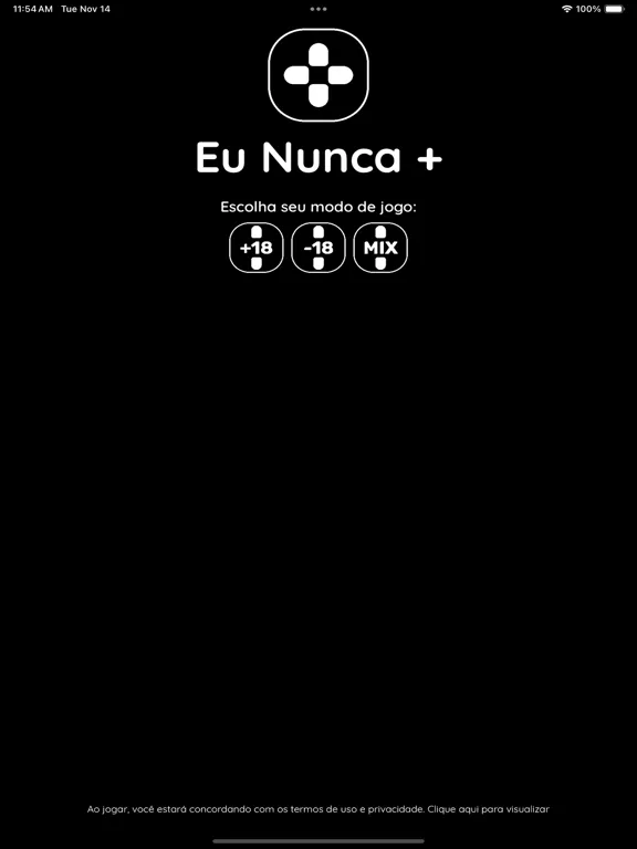 Eu Nunca + iPad  スクリーンショット