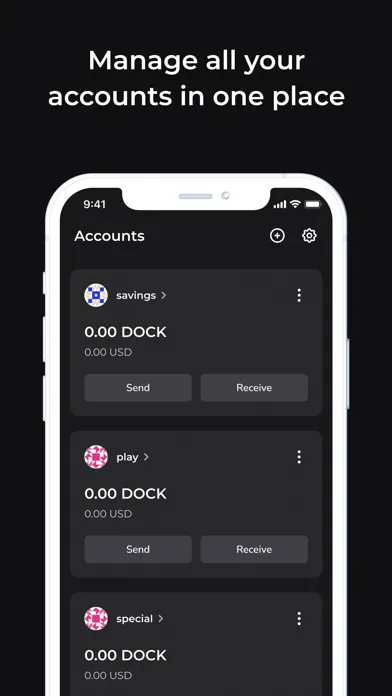 Dock Wallet应用截图