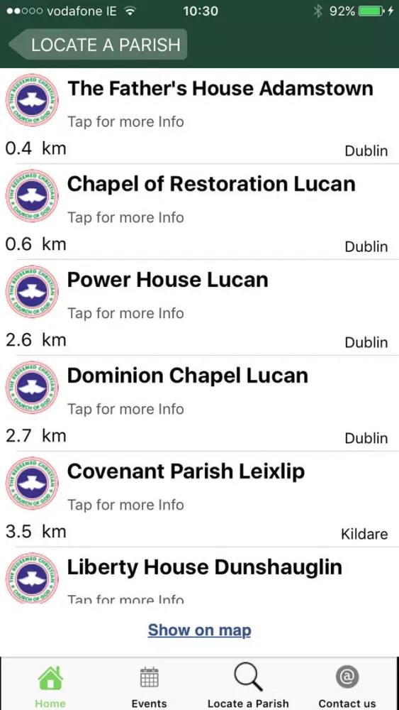 RCCG Ireland应用截图