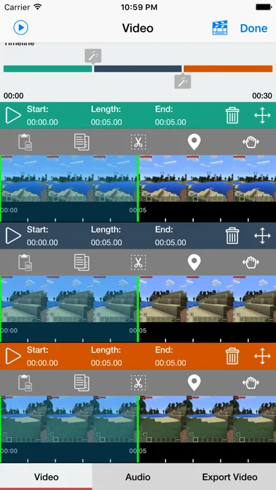 Zrzuty ekranu Pro Editor - Video Maker for FaceBook & Youtube