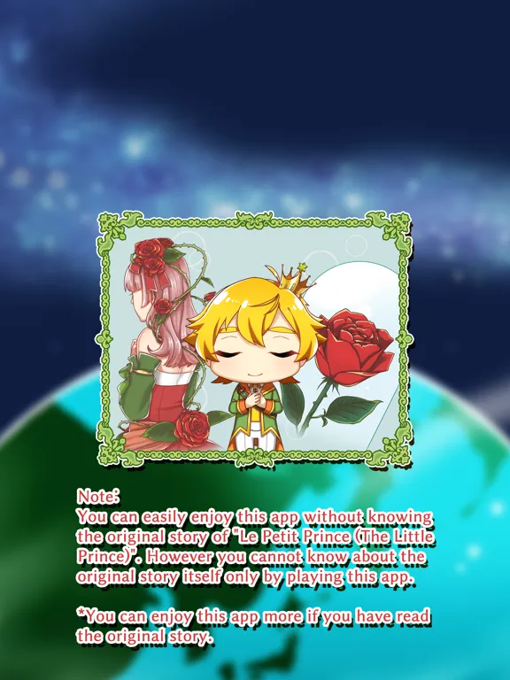 A Girl and The Little Prince iPad 应用截图