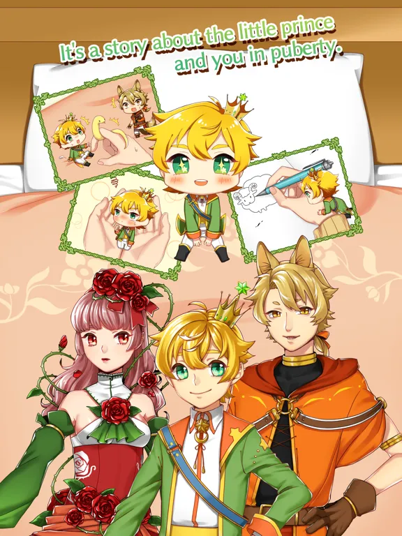 A Girl and The Little Prince iPad 应用截图
