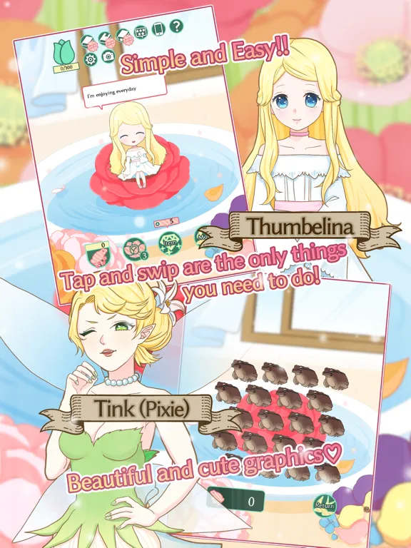 Thumbelina and Her Lil Friends iPad  स्क्रीनशॉट