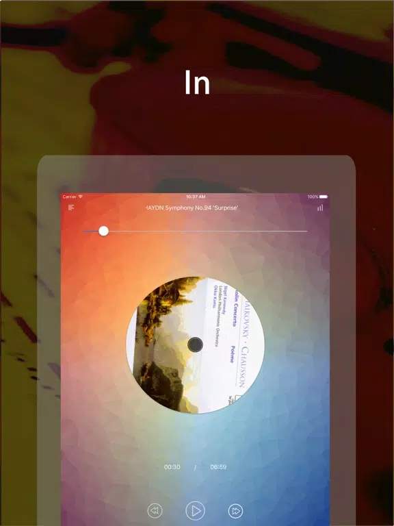 Tangkapan skrin classic100 -- Symphony & Classical Music iPad 