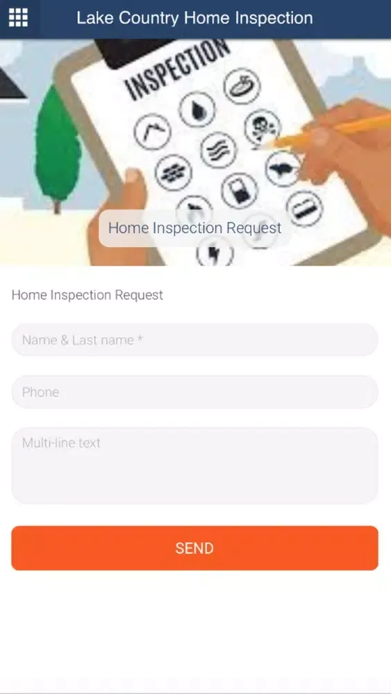Capturas de tela do Lake Country Home Inspection