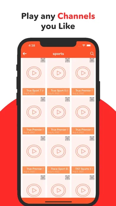 Tangkapan skrin Tele Latino - IPTV Player HD