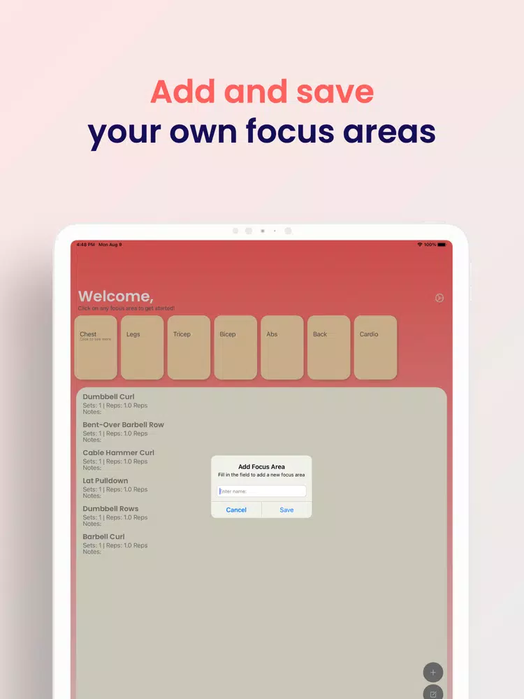 All Fit iPad  Ekran Görüntüleri