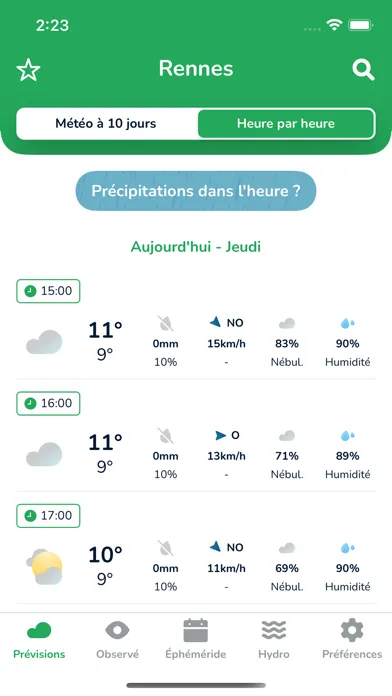 ภาพหน้าจอของ La météo agricole