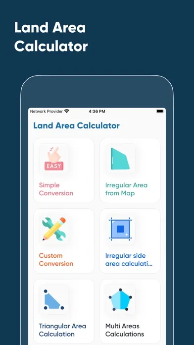 Land Area Calculators 스크린샷