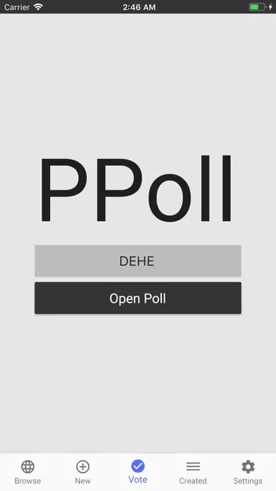 PPoll - Quick Polls Screenshots