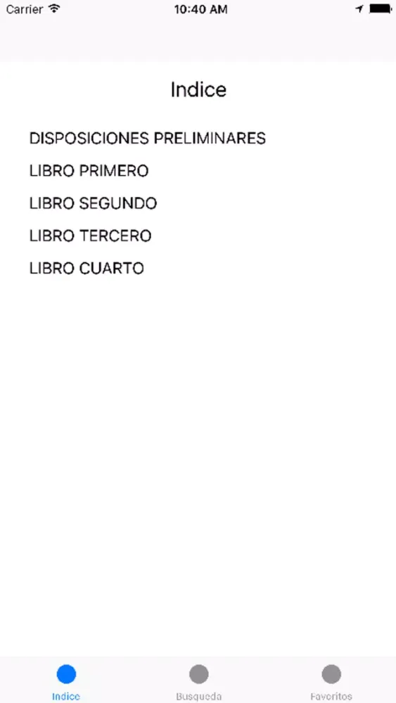 Codigo Civil Federal應用截圖