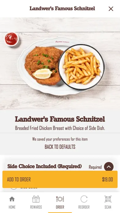 Zrzuty ekranu Cafe Landwer