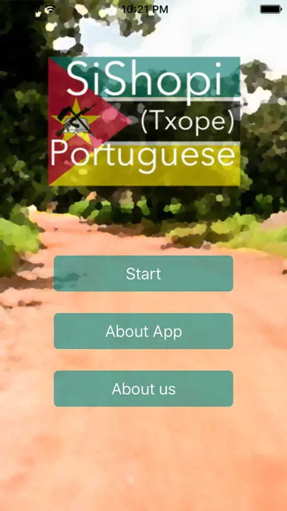 Tangkapan skrin SiShopiPortuguese