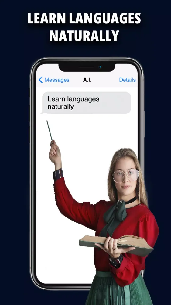 Practice languages learning AI Screenshots
