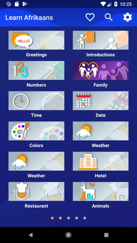 Learn Afrikaans Faster Screenshots