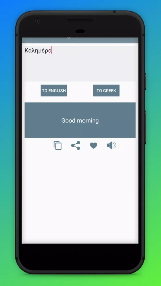 Screenshot di Greek English Translator