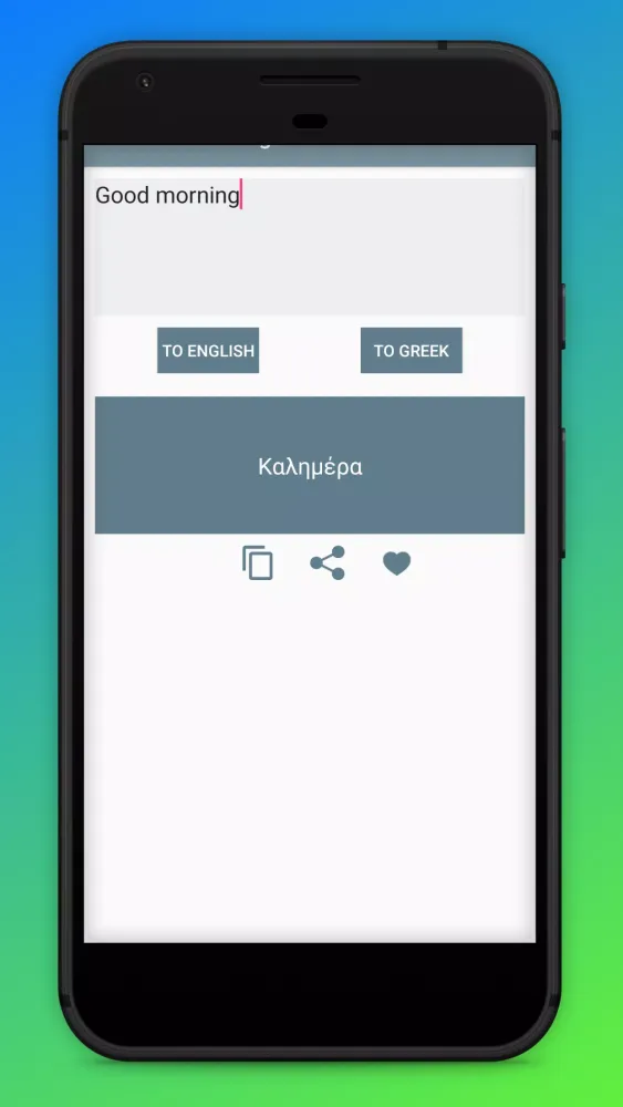 Screenshot di Greek English Translator