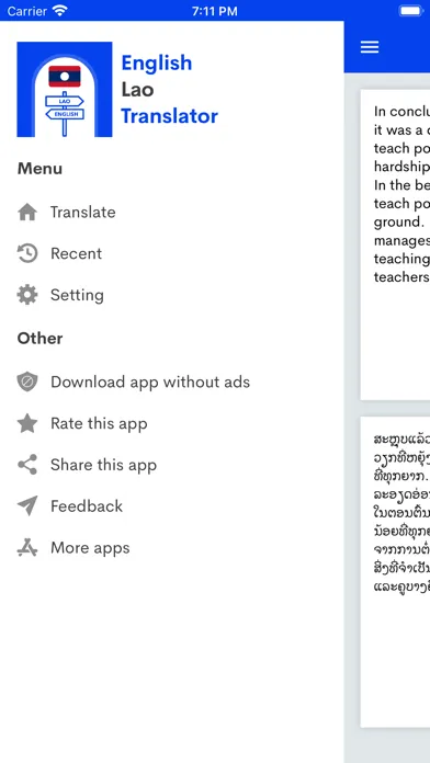 صور Lao English Translator+