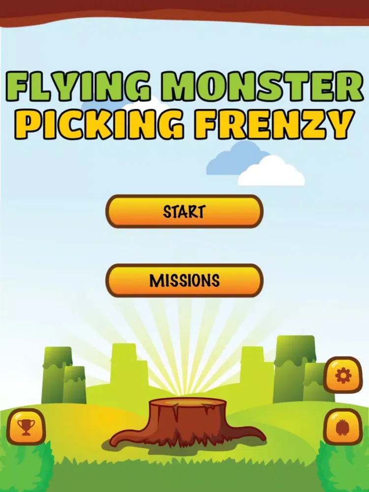 Capturas de pantalla de Flying Monster: Picking Frenzy iPad 