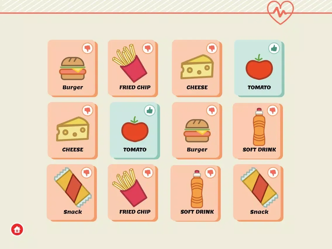 Screenshot di Healthy Me: Good Food and Bad Food iPad 