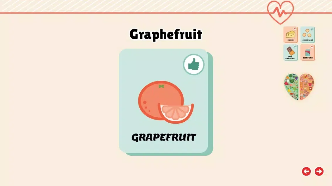 Screenshot di Healthy Me: Good Food and Bad Food