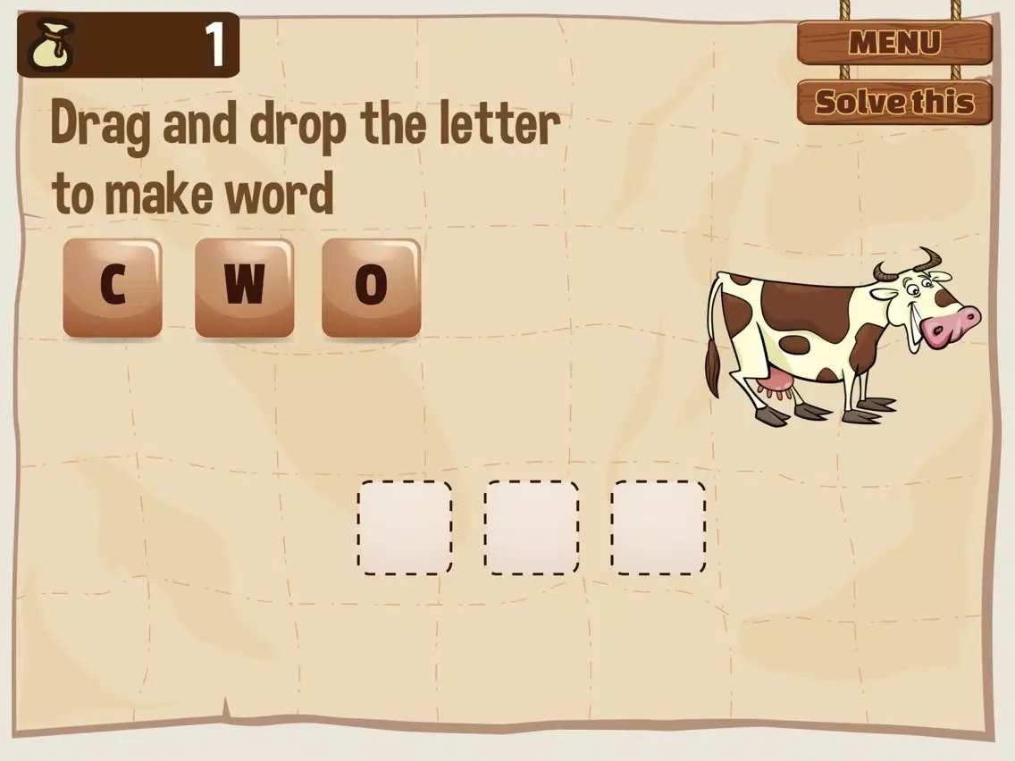 Word Play Farm Life iPad  Ekran Görüntüleri