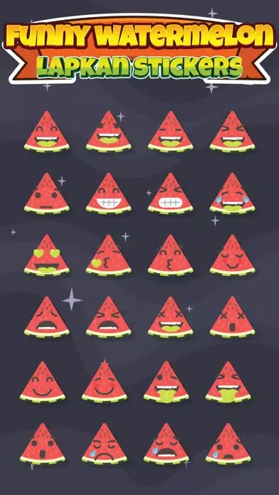 Capturas de pantalla de Sticker Me Funny Watermelon