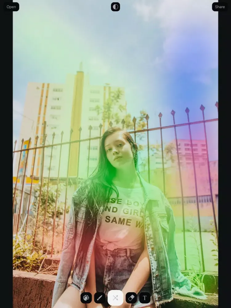 Aurora – Photo Effects iPad  スクリーンショット