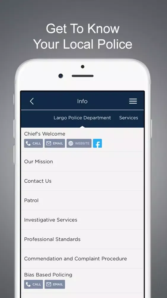 Zrzuty ekranu Largo Police